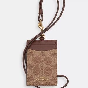 NWT Coach ID Lanyard